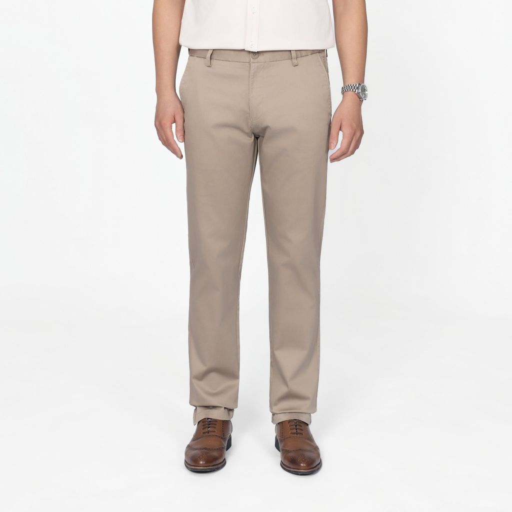 QUẦN KAKI VITIMEX DÁNG ÔM VỪA SLIMFIT TRƠN KSS 6017