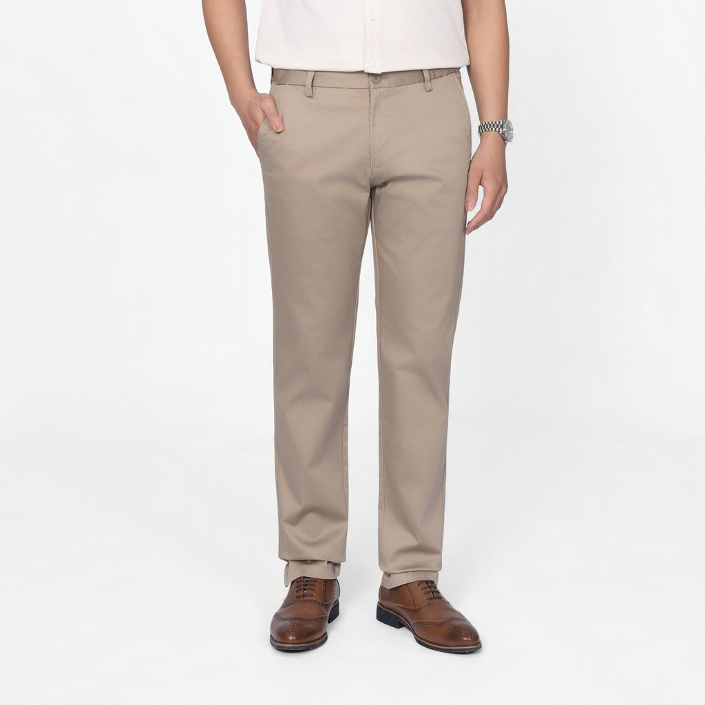 QUẦN KAKI VITIMEX DÁNG ÔM VỪA SLIMFIT TRƠN KSS 6017