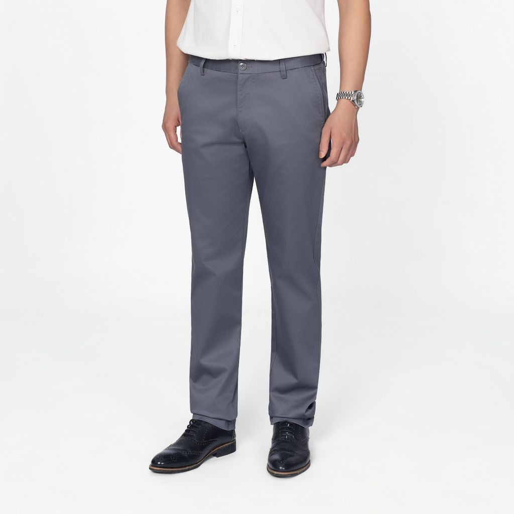 QUẦN KAKI VITIMEX DÁNG ÔM VỪA SLIMFIT TRƠN KSS 6018