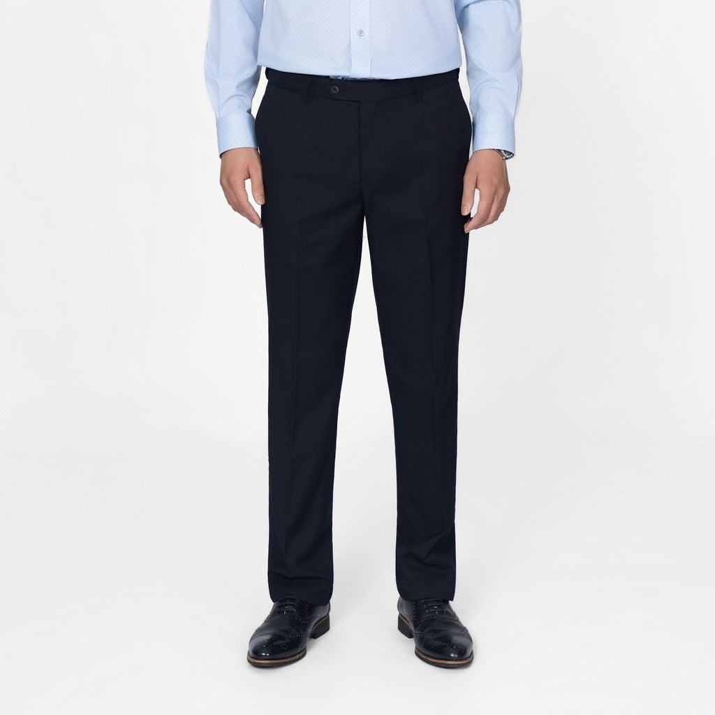 QUẦN ÂU VITIMEX DÁNG ÔM VỪA SLIMFIT TRƠN QTS 6007
