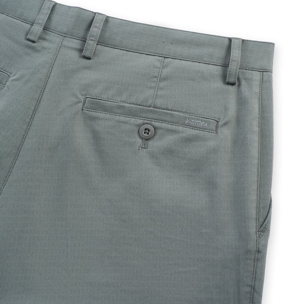 QUẦN SHORT VITIMEX DÁNG RỘNG VỪA REGULAR KẺ CARO CHÌM SRR 6007
