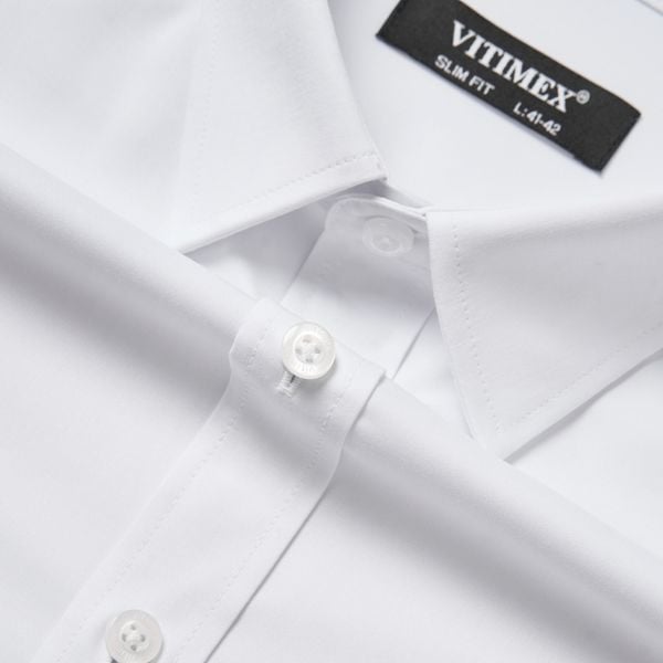 Sơ mi trắng cần chất liệu có độ bền màu tốt