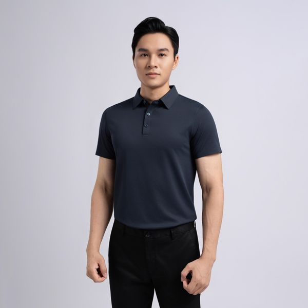 Áo polo nam trơn&nbsp;tạo nên vẻ ngoài gọn gàng và thanh lịch