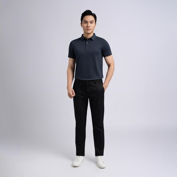 Áo polo trơn nam dễ dàng mix & match tạo nên những phong cách khác nhau