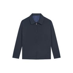 ÁO KHOÁC CỔ BẺ VITIMEX DÁNG RỘNG REGULAR TRƠN AKB 3005