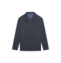 ÁO KHOÁC CỔ BẺ VITIMEX DÁNG RỘNG REGULAR TRƠN AKB 3014