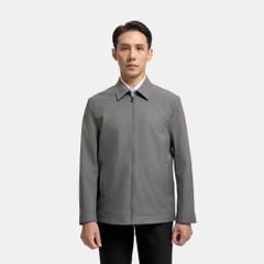 ÁO KHOÁC CỔ BẺ VITIMEX DÁNG RỘNG REGULAR TRƠN AKB 5003