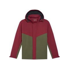 ÁO KHOÁC NAM CỔ THÁO RỜI VITIMEX DÁNG RỘNG REGULAR KẺ AKM 4012