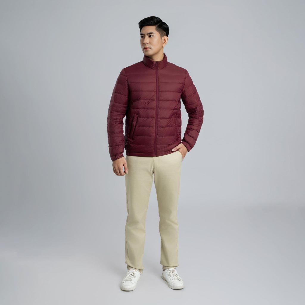 ÁO KHOÁC LÔNG VŨ NAM VITIMEX DÁNG RỘNG VỪA REGULAR TRƠN AKN 0118