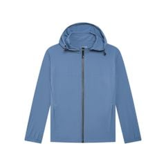 ÁO KHOÁC GIÓ NAM CỔ THÁO RỜI VITIMEX DÁNG RỘNG REGULAR TRƠN AKN 0140