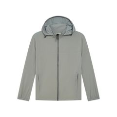 ÁO KHOÁC GIÓ NAM CỔ THÁO RỜI VITIMEX DÁNG RỘNG REGULAR TRƠN AKN 0143