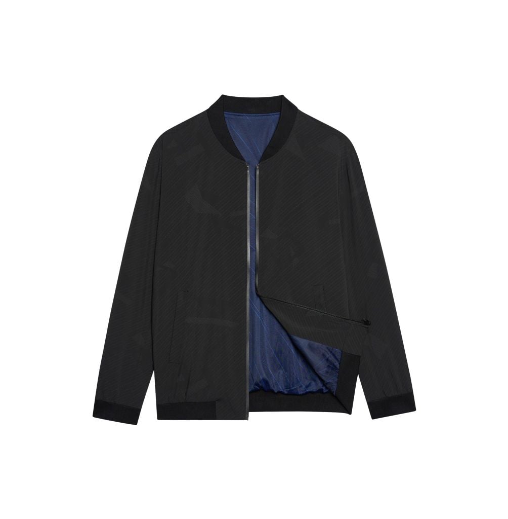 ÁO KHOÁC NAM BOMBER VITIMEX DÁNG RỘNG VỪA REGULAR HỌA TIẾT AKN 0148