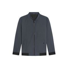 ÁO KHOÁC NAM BOMBER VITIMEX DÁNG RỘNG REGULAR KẺ SỌC AKN 2040