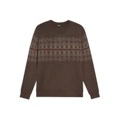 ÁO LEN NAM VITIMEX DÁNG RỘNG REGULAR KẺ ALN 3007