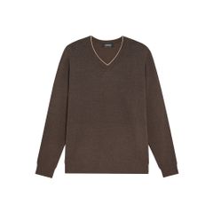 ÁO LEN NAM CỔ TIM VITIMEX DÁNG RỘNG REGULAR TRƠN ALV 4006