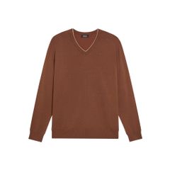 ÁO LEN NAM CỔ TIM VITIMEX DÁNG RỘNG REGULAR TRƠN ALV 4008