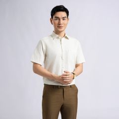 ÁO SƠ MI NGẮN TAY VITIMEX DÁNG RỘNG VỪA REGULAR KẺ CARO ARC 4038