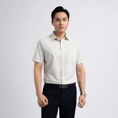 ÁO SƠ MI NGẮN TAY VITIMEX DÁNG RỘNG VỪA REGULAR KẺ DỌC ARC 4041