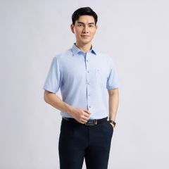 ÁO SƠ MI NGẮN TAY VITIMEX DÁNG RỘNG VỪA REGULAR KẺ CARO ARC 4042