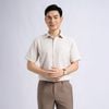 ÁO SƠ MI NGẮN TAY VITIMEX DÁNG RỘNG VỪA REGULAR HOẠ TIẾT CHÌM ARC 4044