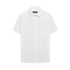 ÁO SƠ MI NGẮN TAY VITIMEX DÁNG RỘNG VỪA REGULAR HOẠ TIẾT CHÌM ARC 4053