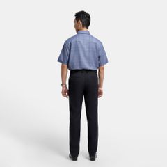 ÁO SƠ MI NGẮN TAY VITIMEX DÁNG RỘNG VỪA REGULAR KẺ ARC 4056