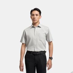 ÁO SƠ MI NGẮN TAY VITIMEX DÁNG RỘNG VỪA REGULAR KẺ TĂM ARC 4062