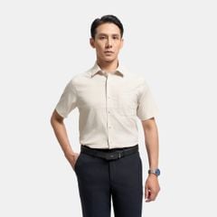 ÁO SƠ MI NGẮN TAY VITIMEX DÁNG RỘNG VỪA REGULAR KẺ ARC 4082