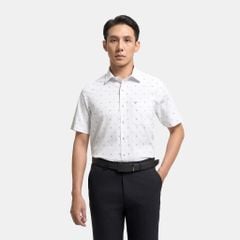 ÁO SƠ MI NGẮN TAY VITIMEX DÁNG RỘNG VỪA REGULAR HOẠ TIẾT CHẤM BI ARC 4091