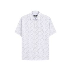 ÁO SƠ MI NGẮN TAY VITIMEX DÁNG RỘNG VỪA REGULAR HOẠ TIẾT CHẤM BÔNG ARC 4099