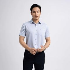 ÁO SƠ MI NGẮN TAY VITIMEX DÁNG RỘNG VỪA REGULAR KẺ CARO ARC 4102