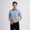 ÁO SƠ MI NGẮN TAY VITIMEX DÁNG RỘNG VỪA REGULAR KẺ TO ARC 4109