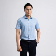 ÁO SƠ MI NGẮN TAY VITIMEX DÁNG RỘNG VỪA REGULAR KẺ CARO ARC 4112