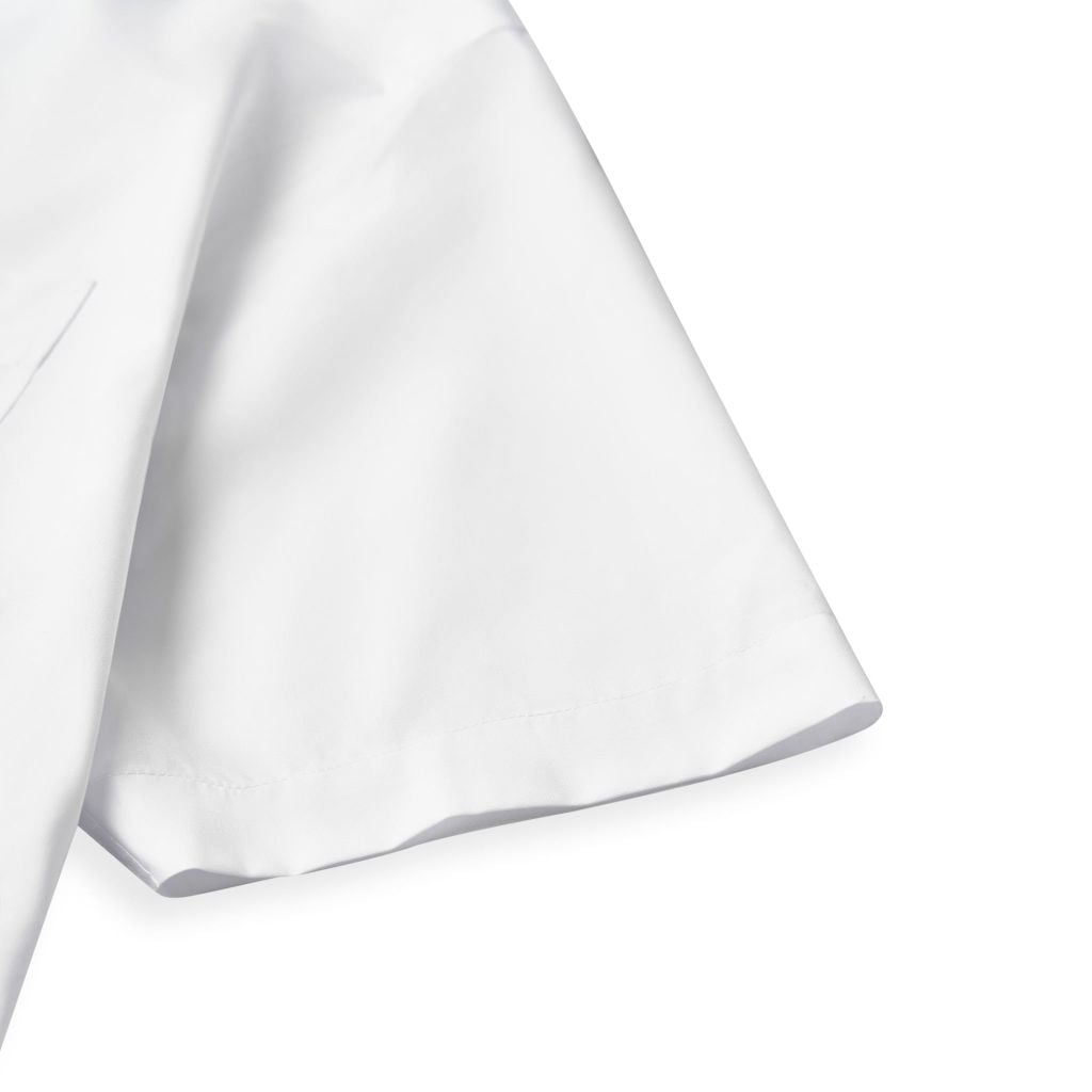 ÁO SƠ MI NGẮN TAY VITIMEX DÁNG RỘNG VỪA REGULAR TRẮNG TRƠN ARC 7265