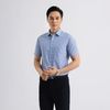 ÁO SƠ MI NGẮN TAY VITIMEX DÁNG RỘNG REGULAR KẺ TĂM ARC 7584