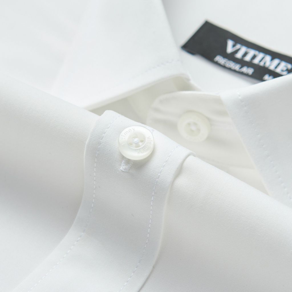 ÁO SƠ MI NGẮN TAY NAM VITIMEX DÁNG RỘNG VỪA REGULAR ARC 7685
