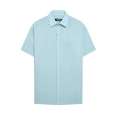 ÁO SƠ MI NGẮN TAY VITIMEX DÁNG RỘNG REGULAR KẺ ARC 7721