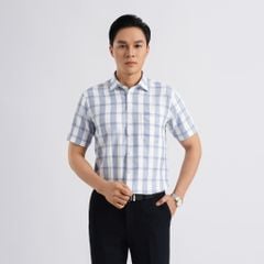 ÁO SƠ MI NGẮN TAY NAM DÁNG RỘNG REGULAR VITIMEX ARC 7806
