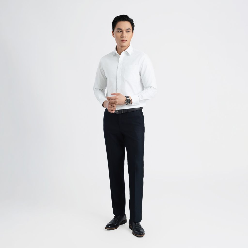 ÁO SƠ MI DÀI TAY NAM VITIMEX DÁNG RỘNG VỪA REGULAR ARD 4011
