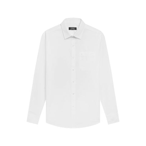 Áo sơ mi dài tay Regular trắng trơn ARD 4013 VITIMEX