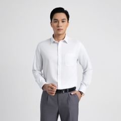 ÁO SƠ MI DÀI TAY VITIMEX DÁNG RỘNG REGULAR KẺ CHÌM ARD 4033