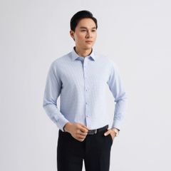 ÁO SƠ MI DÀI TAY VITIMEX DÁNG RỘNG REGULAR KẺ TĂM ARD 7578