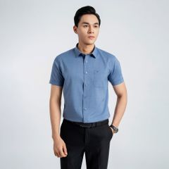 ÁO SƠ MI NGẮN TAY VITIMEX DÁNG BODYFIT KẺ ASB 7864