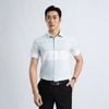 ÁO SƠ MI NGẮN TAY VITIMEX DÁNG ÔM VỪA SLIMFIT KẺ NGANG ASC 4021