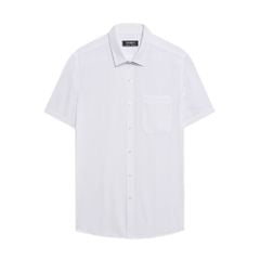 ÁO SƠ MI NGẮN TAY VITIMEX DÁNG SLIMFIT TRẮNG TRƠN ASC 7684