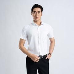 ÁO SƠ MI NGẮN TAY VITIMEX DÁNG SLIMFIT HỌA TIẾT CHÌM ASC 7808