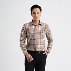ÁO SƠ MI DÀI TAY VITIMEX DÁNG ÔM VỪA SLIMFIT KẺ ASD 4026