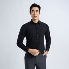 ÁO SƠ MI DÀI TAY VITIMEX DÁNG SLIMFIT TRƠN ASD 7686
