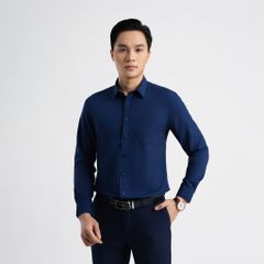 ÁO SƠ MI DÀI TAY VITIMEX DÁNG SLIMFIT TRƠN ASD 7687