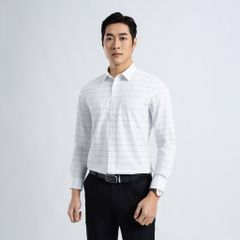 ÁO SƠ MI DÀI TAY VITIMEX DÁNG SLIMFIT KẺ CARO ASD 7764
